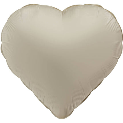 Hart Helium Ballon Nude Leeg 45cm - Partywinkel - 8714572106085