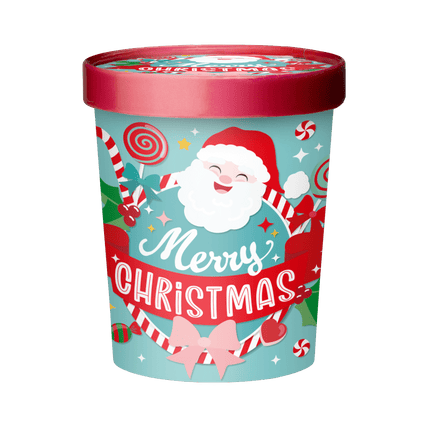 Kerst Snoepbakje Merry Christmas 12cm - Partywinkel - 8716764244988