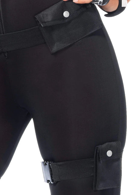 Traje Swat Negro Mujer Leg Avenue