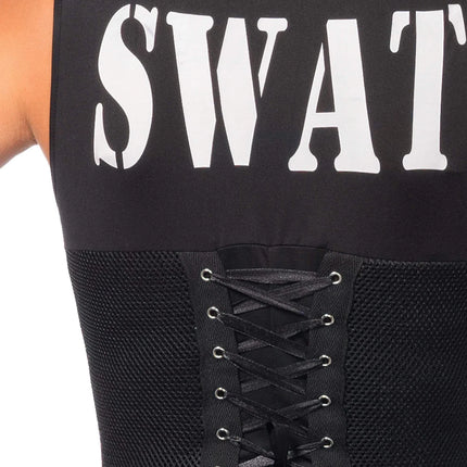 Traje Swat Negro Mujer Leg Avenue