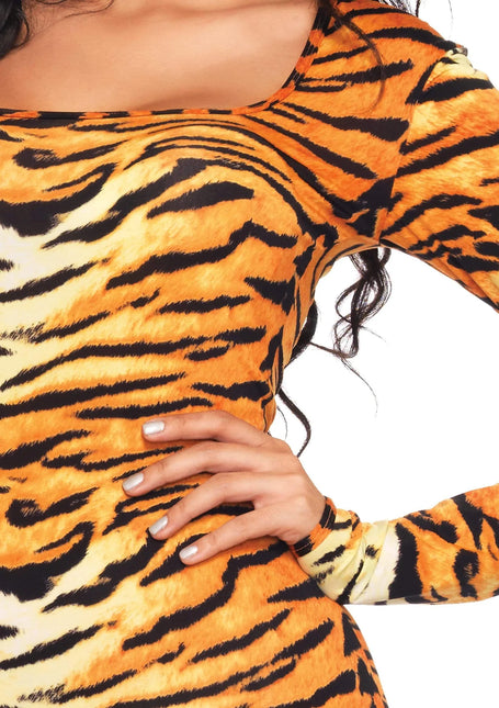 Tiger Catsuit Señoras Leg Avenue