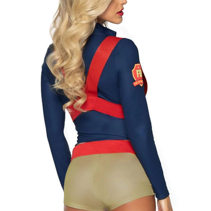 Traje Bombero Señoras Body Leg Avenue