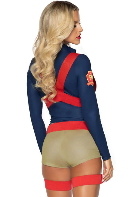 Traje Bombero Señoras Body Leg Avenue