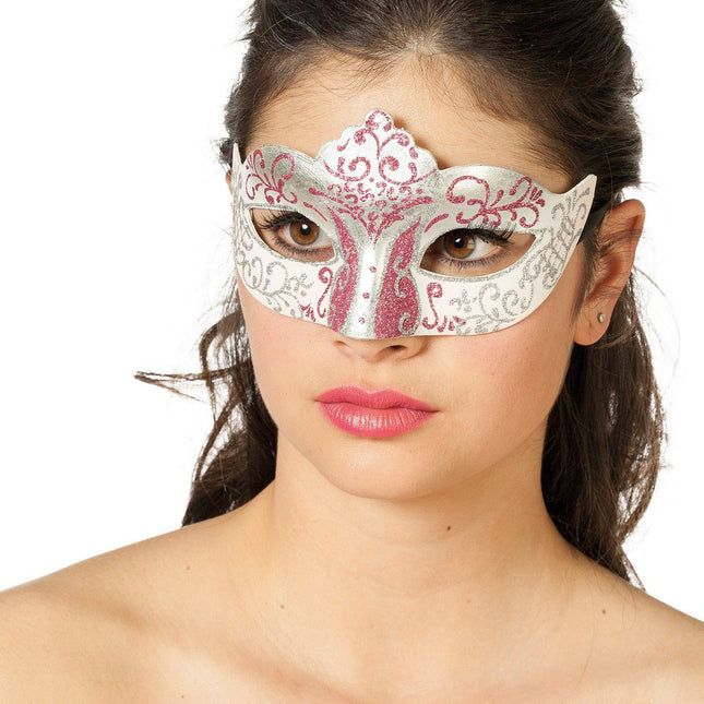 Masker venetie glitter - Partywinkel - 8714438434093