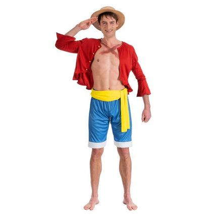 Monkey D. Luffy Kostuum Heren - Partywinkel - 3661652169919