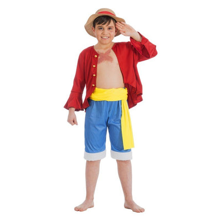 Monkey D. Luffy Kostuum Jongens - Partywinkel - 3661652169889