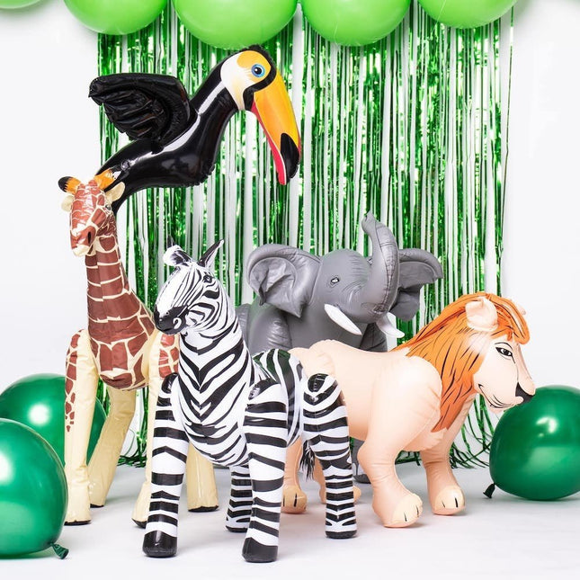 Opblaas Olifant 75cm - Partywinkel - 8714572202718