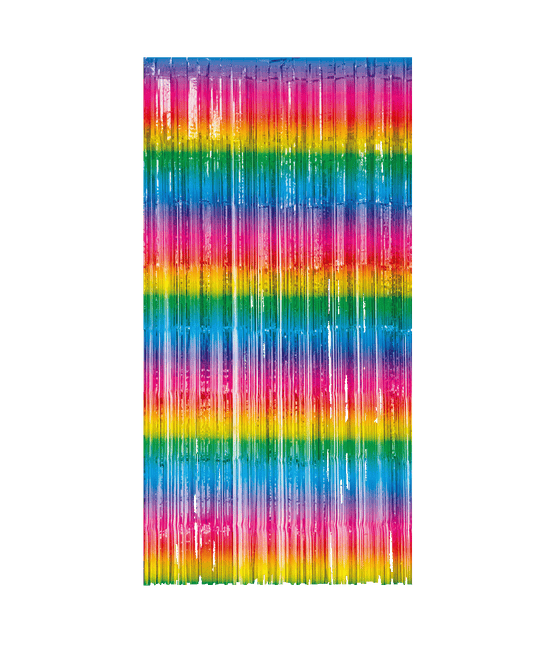 Cortina de puerta arco iris 2 m