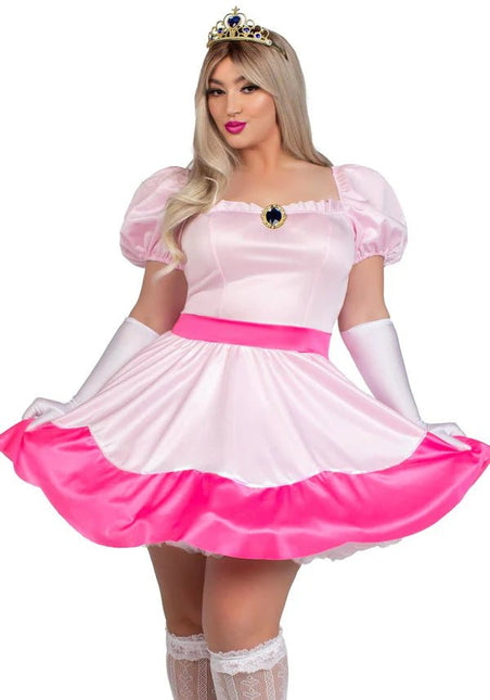 Prinses Jurk Roze Dames Leg Avenue - Partywinkel - 714718463889