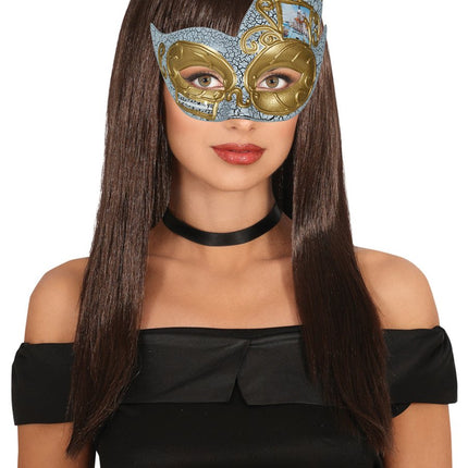 Venetiaans Oogmasker Goud - Partywinkel - 8434077120088