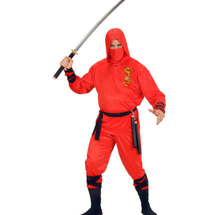 Disfraz de Dragón Rojo Ninja Niño