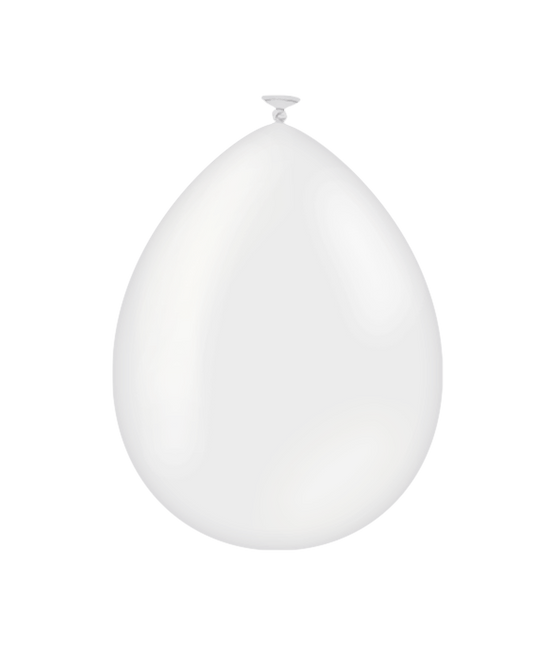 Witte Ballonnen 30cm 25st - Partywinkel - 8716764242588